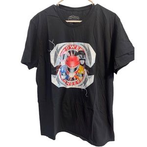 Power Rangers 2018 Black Tee Shirt by 
Lootwear EXCLUSIVE